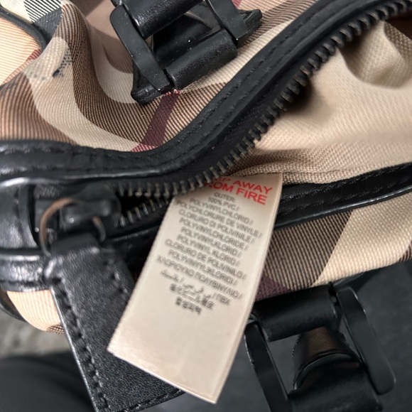 Burberry Nova check Studded Bowling Bag - Picture 7 of 16